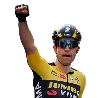 Стикер Wout van Aert - 10