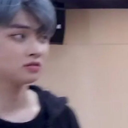 person human face lip