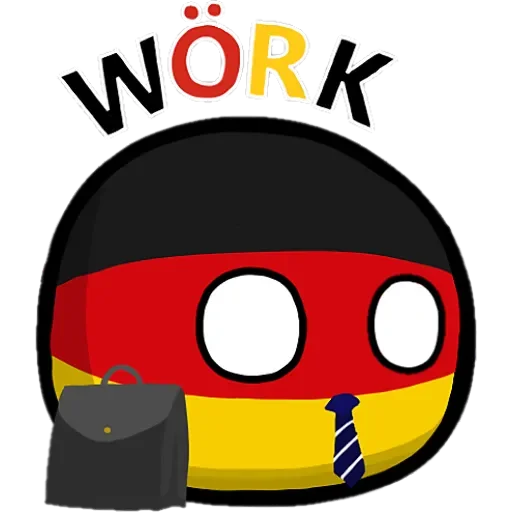 Стикер Polandball/Countryball Sticker Pack IV - (by The Countryball) - 6