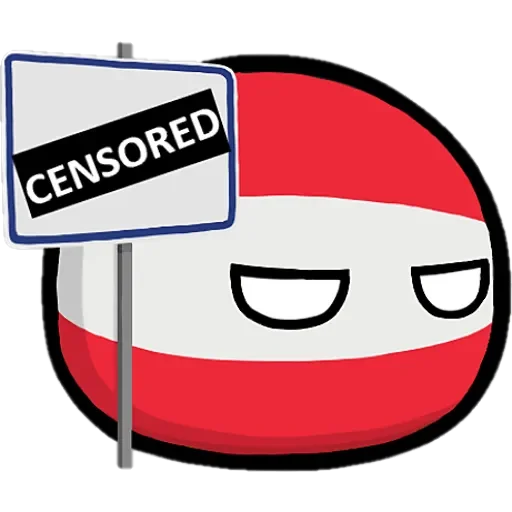 Стикер Polandball/Countryball Sticker Pack IV - (by The Countryball) - 0