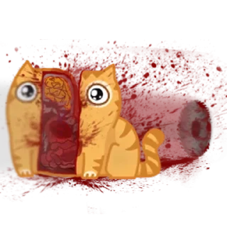 Sticker Персик головного мозга @r_o_o_m - 10