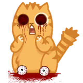 Sticker Персик головного мозга @r_o_o_m - 4