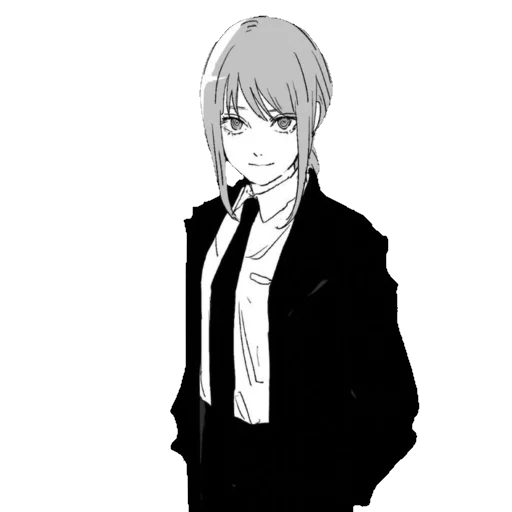 anime cartoon human face