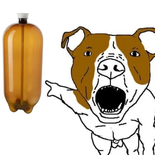 рисование собака эскиз