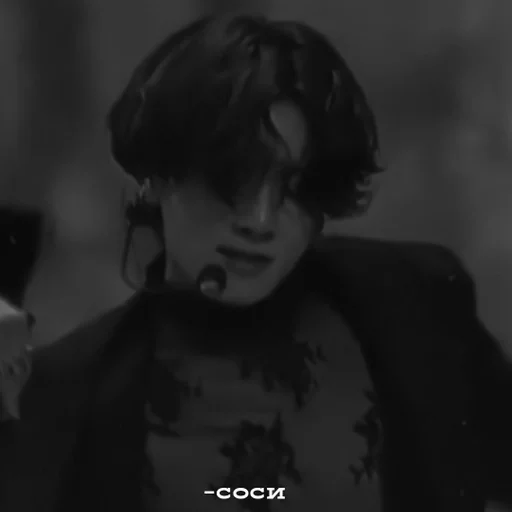 human face black and white person