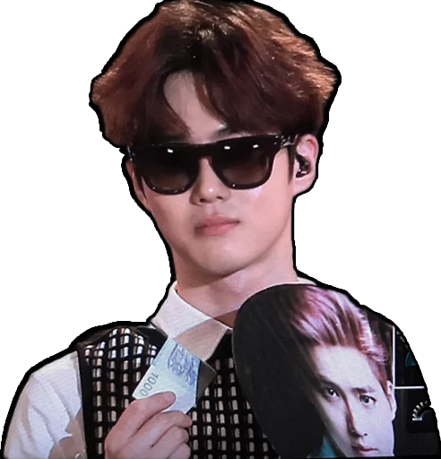 person human face clothing