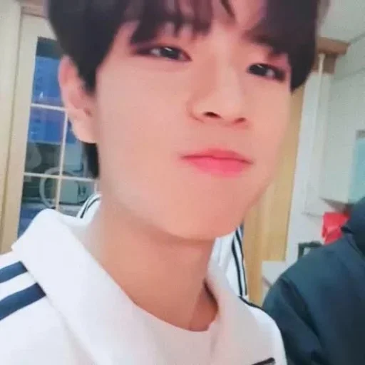 person human face lip