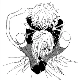 Стикер hunter x hunter [@xxmlf] - 11