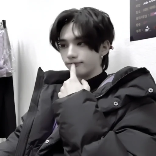 person human face clothing