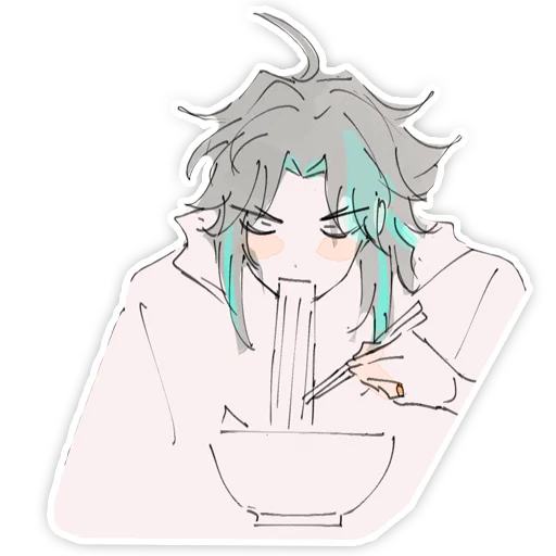 аниме эскиз иллюстрация