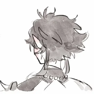 Стикер xiaoven bw ×2 | @yeetoldyxiaoven - 8