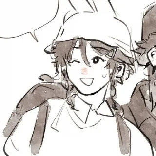 Стикер xiaoven bw ×2 | @yeetoldyxiaoven - 9