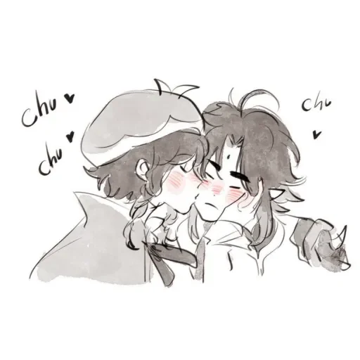 xiaoven for me n bae @thehony - эскиз