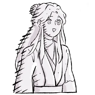 Sticker xie lian @hua_lian - 5