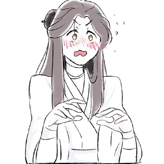 Sticker xie lian @hua_lian - 0