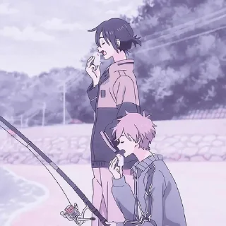 Стикер Стикеры @anime_sticks - 10