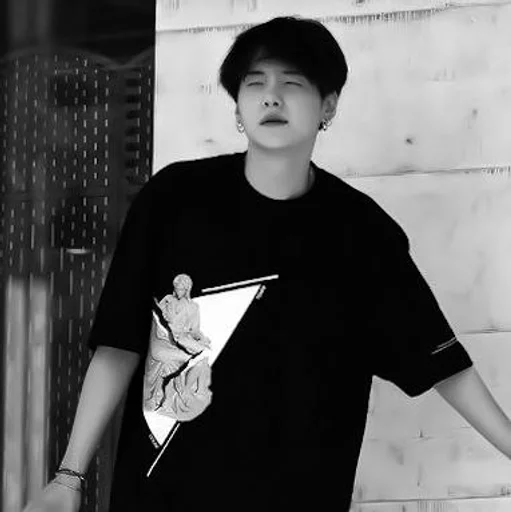 person black and white clothing