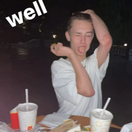 person human face clothing