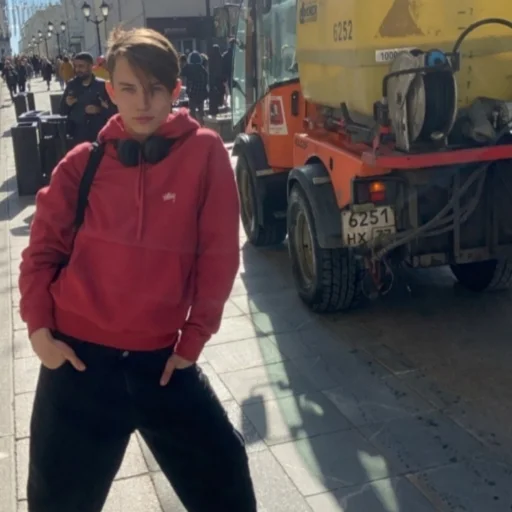 clothing person wheel