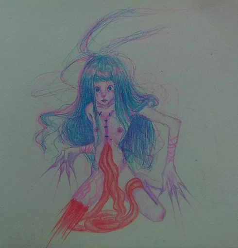 эскиз иллюстрация живопись