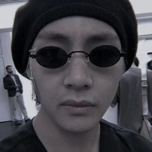 person human face eyewear