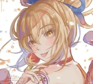 Стикер Больше стикеров 👉🏻 @genshinstickers1 - 6