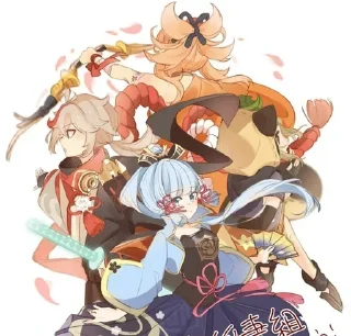 Стикер Больше стикеров 👉🏻 @genshinstickers1 - 3