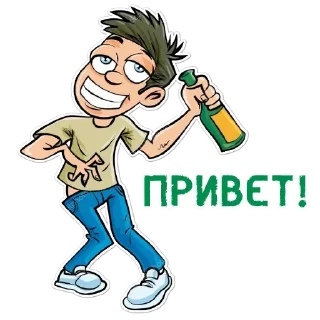 Стикер гусиха - 2