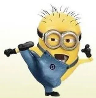 Sticker миниёны - 4