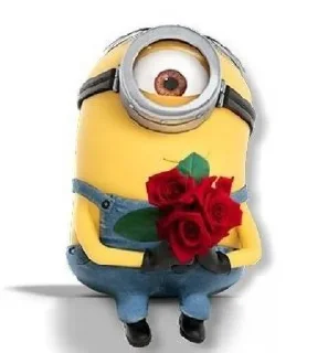 Sticker миниёны - 3