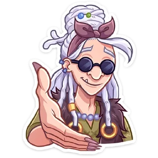 Sticker Яга Константиновна :: @stickroom - 11