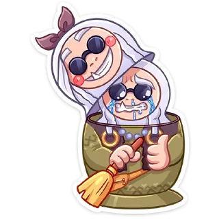 Sticker Яга Константиновна :: @stickroom - 4