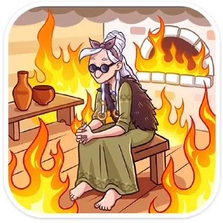 Sticker Яга Константиновна :: @stickroom - 5