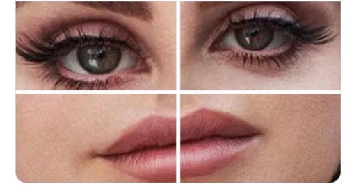 eyelash closeup iris