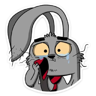 Sticker Заяц Яков от @TgSticker - 8
