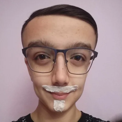 human face person forehead