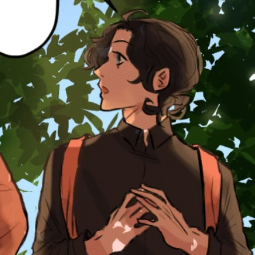 аниме мультфильм человеческое лицо