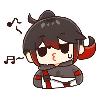 Sticker Амагуи @Nyasticks - 5