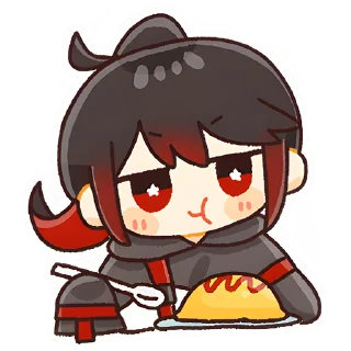 Sticker Амагуи @Nyasticks - 8