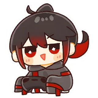 Sticker Амагуи @Nyasticks - 9