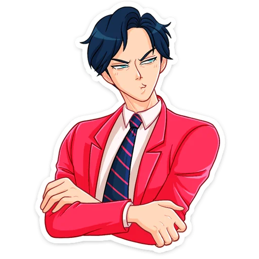 anime human face clothing