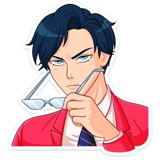 anime illustration human face