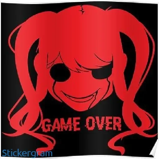 Стикер яндерка - 7