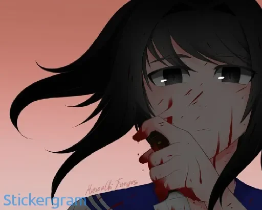 Стикер яндерка - 0