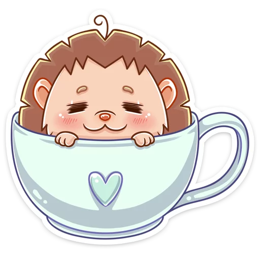 Sticker Ёжик Яша • @TgSticker - 0