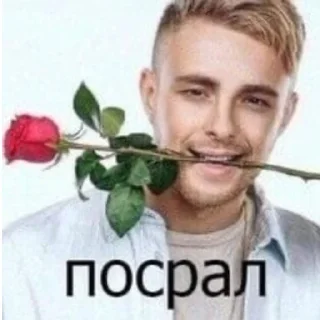 СМС человеческое лицо цветок