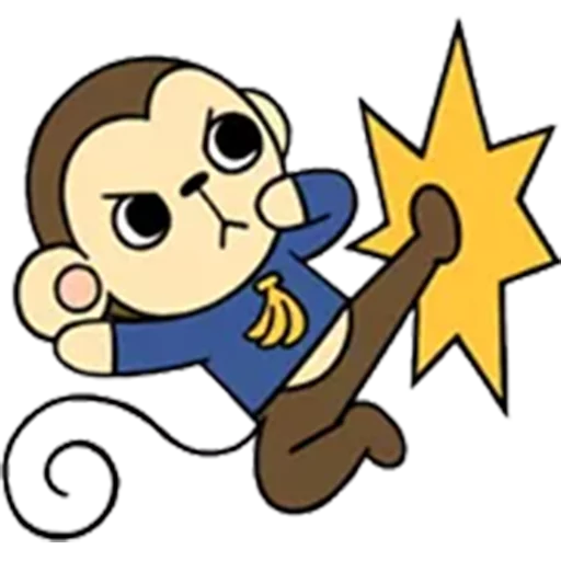 Стикер yaya_monkey - 11