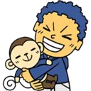 Стикер yaya_monkey - 0