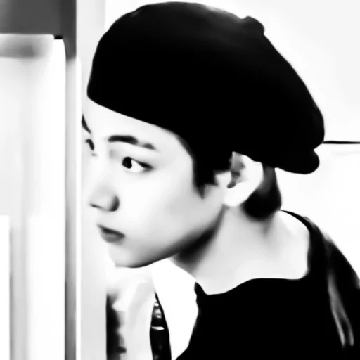 Sticker чб тэхён @helpjeyy :: @fStikBot - 2