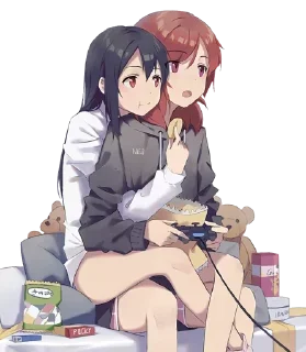 Sticker Hugs 2.0 @anime_stickerr - 5